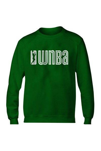 usateamfans Мъжки суитшърт с принт WNBA в син цвят
