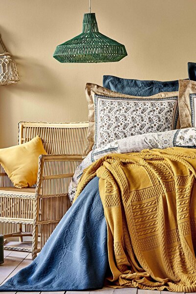 Karaca Home Maryam Petrol Rnf 8 Parça Winter Set