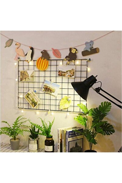 Tiydem Tel Dekoratif Metal Çok Amaçlı Duvar Panosu