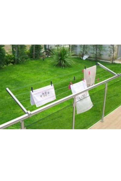 Genel Markalar Asvera - %100 Alüminyum Pratik Balkon Çamaşır Kurutmalığı - %1...