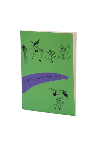 Tosbaa The Most Beautiful Series Notebook 15x21 cm Friends