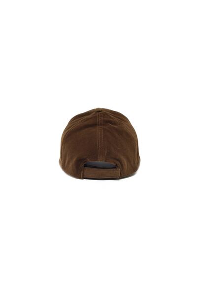 OnMyHead Unisex Brown Suede Cap