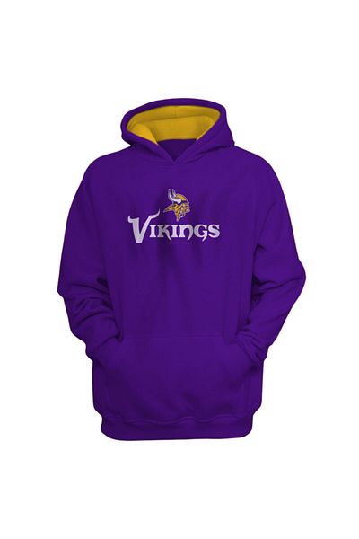 usateamfans Мъжки лилав суитшърт Minnesota Vikings