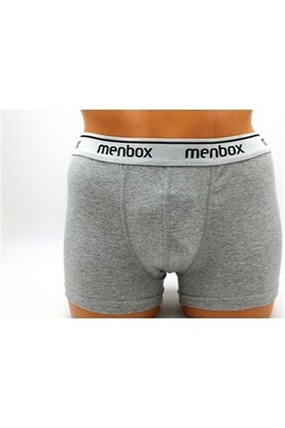 MENBOX Ανδρικό γκρι μπόξερ 5 τεμαχίων