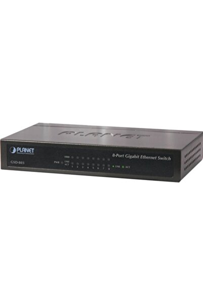 Generic Brand 8-θυρος Διακόπτης Gigabit Ethernet 10/100/1000Mbps (Εξωτερική Τ...