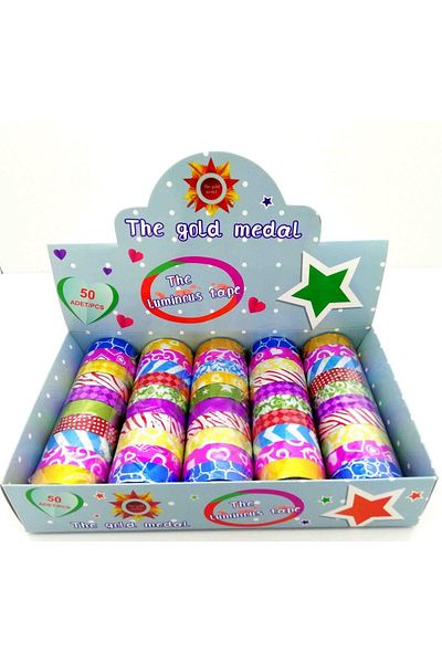 MUNIS Patterned Decorative Tape 2 (10 Pieces)