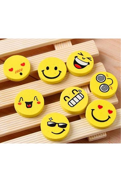 MUNIS Emoji Γόμα 3 τεμαχίων