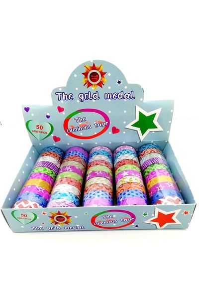 MUNIS Patterned Decorative Tape 1 (10 Pieces)