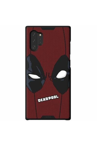 Samsung Note10+ Plus Deadpool Akıllı Kapak Smart Cover - Kırmızı