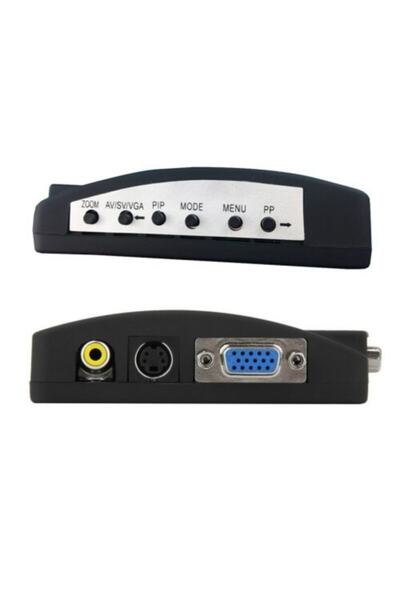 Alfais 4870 Av Rca To Vga Video Çevirici Dönüştürücü Adaptör