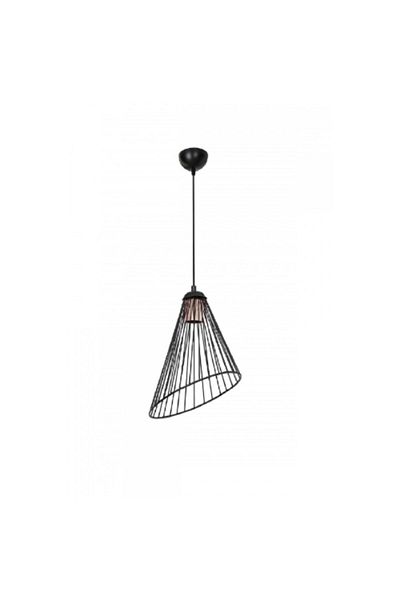 HOMİNG Lilac Decorative Metal Pendant Lamp - Single Chandelier Aag-2198