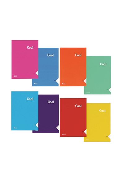 KESKİN COLOR A5 80 Ypغطاء بلاستيكي مخطط، دفتر ملاحظات رائع