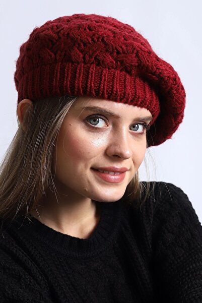 Deafox Pletený dámský malířský baret