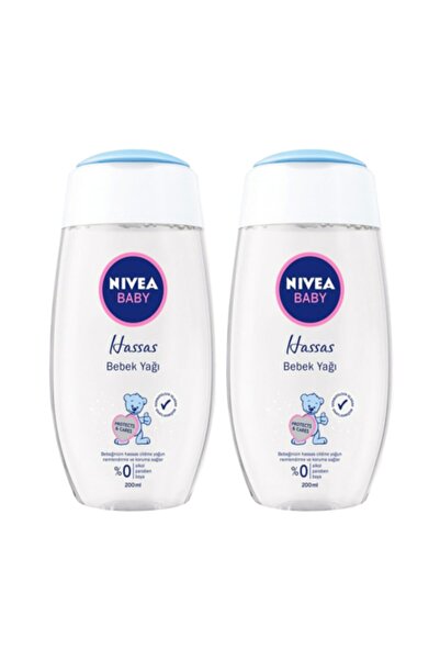 NIVEA Baby Bebek Yağı 200 Ml X 2 Adet