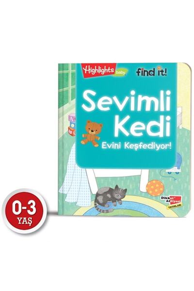 Dikkat Atölyesi Yayınları Sevimli Kedi Evini Keşfediyor