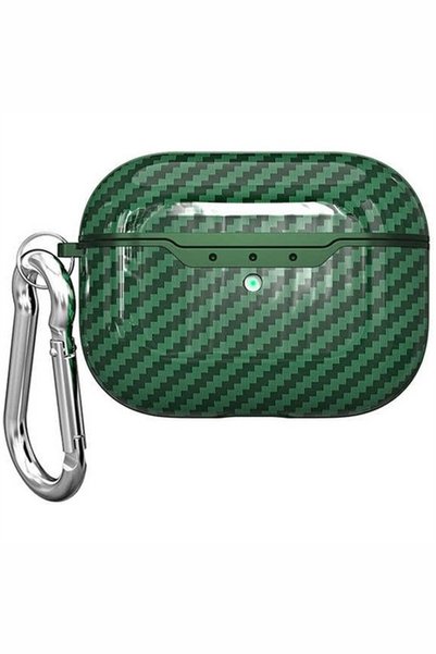 Coverzone Apple Pro Green Dark Carbon Look Mica Hard Protection Case