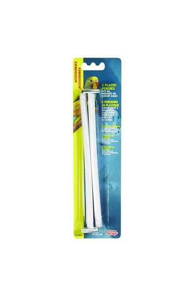 Living World Liwing World Plastic Perch 2 Pieces 20 cm