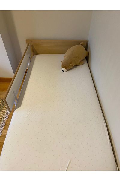 AGUBUGU BABY Wooden Bed Barrier 120x30cm