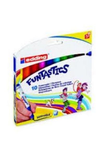 Edding Funtastics Round Thick Tip Felt Tip Pen Set of 10