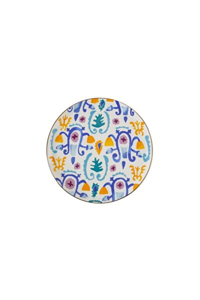 Porland Posh Pattern Flat Plate 28cm