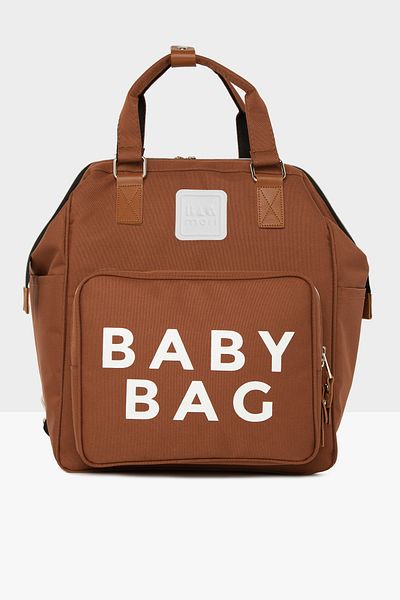 Bagmori Taba Baby Bag Printed Mother Baby Care Backpack with Pockets M000005163