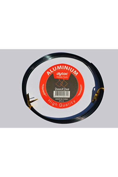 Dytac Vox - Alüminyum Tel 2 Mm 2 Metre Siyah (bt1-4)