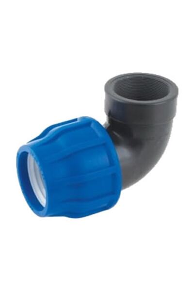 Marka 40 Mm Puşvit Kaplin Dişi Dirsek Içten Dişli (kangal Boru Için)