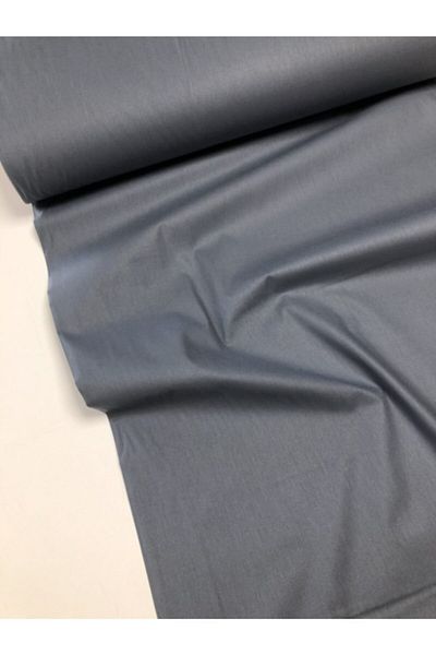 FAAL Anthracite King Size Poplin Fabric Sheet and Pillowcase