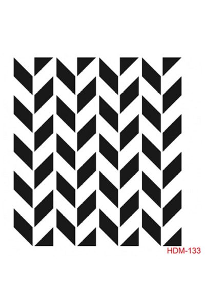 Cadence Home Decor Stencil Hdm133 ( 25 X 25 )