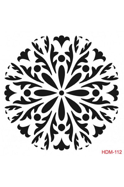 Cadence Home Decor 25*25 Hdm 112 Stencil