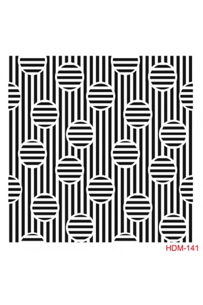 Cadence Home Decor 25*25 Hdm 141 Stencil