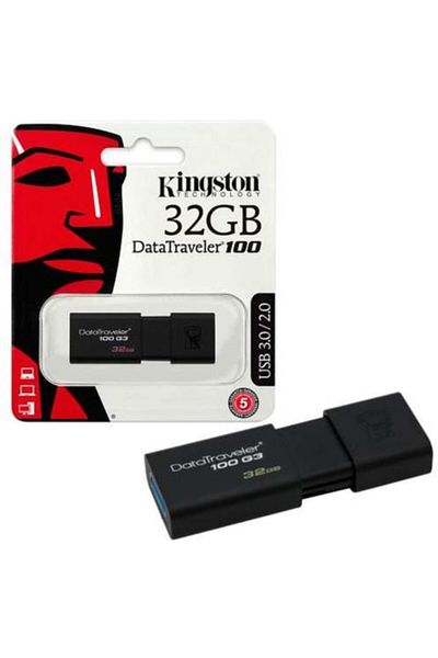 Kingston DataTraveler100 G3 32GB USB3.0 USB Memory (DT100G3/32GB)
