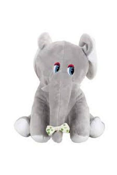 SELAY TOYS Gray Sitting Elephant 25 cm