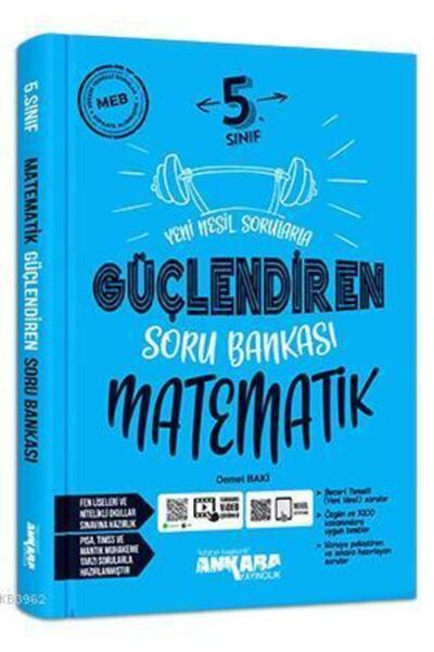 Ankara Yayınları 5.sınıf Matematik Güçlendiren Soru Bankası Ankara