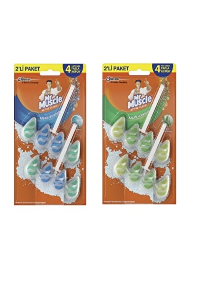 Mr. Muscle Klozet Temizleyici Ve Koku Giderici Blok Marine+çam 2'li Kzmprt