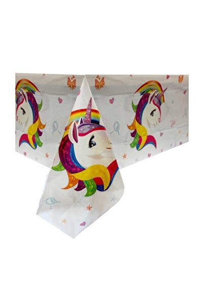 Parti Furyası مفرش طاولة يونيكورن 120x180 سم