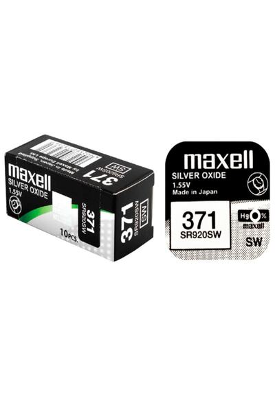 Maxell 371 Numara Saat Ve Cihaz Pili 1 Adet Sr920sw