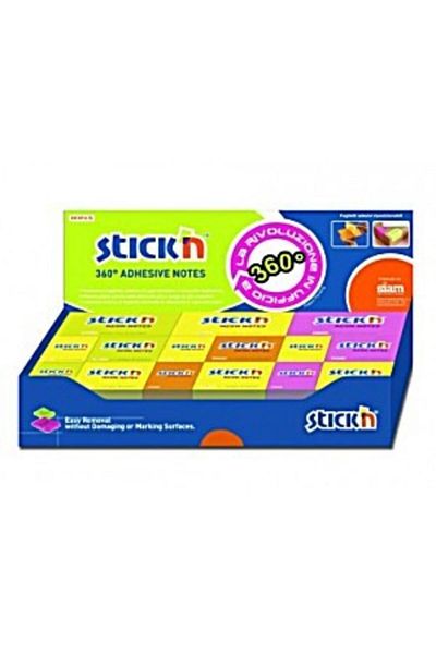 Gıpta Hopax Stickn Adhesive Note Paper 90 Pieces Neon 4 Colors2125900