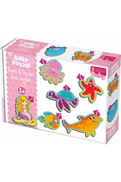 Genel Markalar +1 Yaş Deniz Canlıları Benim Ilk Puzzlem (diytoy)