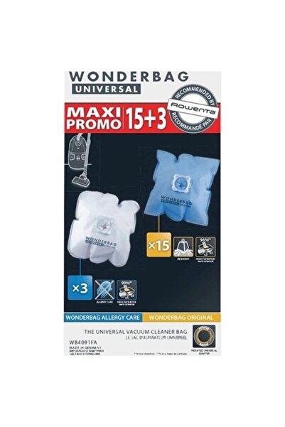 Rowenta Wonderbag Toz Torbası 15+3