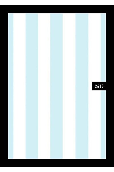 Wall212 Mavi Beyaz Çizgili Duvar Kağıdı 2614