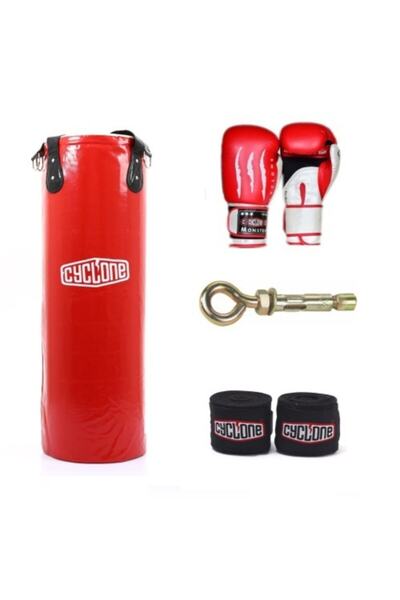 CYCLONE Boş Boks Torba Seti 100x30 Cm