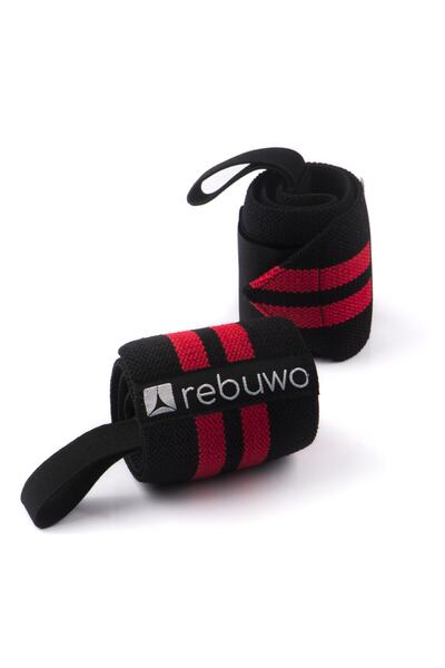 Rebuwo Güç Bilekliği Kırmızı (ORTA SERT),halter, Vücut Geliştirme Için Bilek ...
