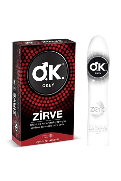 Okey Okey Prezervatif Ve Kayganlaştırıcı Set