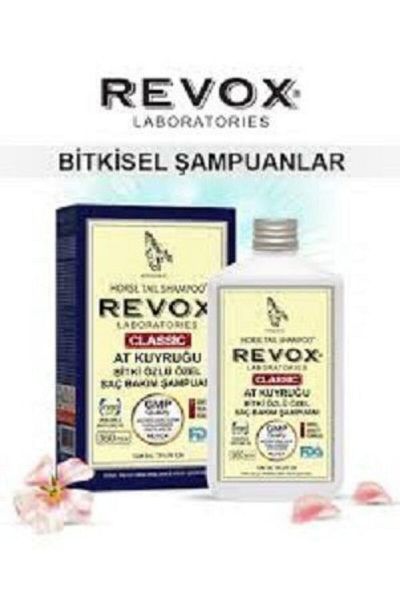 Revox 400ml New Ponytail Plant Extract Special Hair Care Shampoo - FDA GMP SQF
