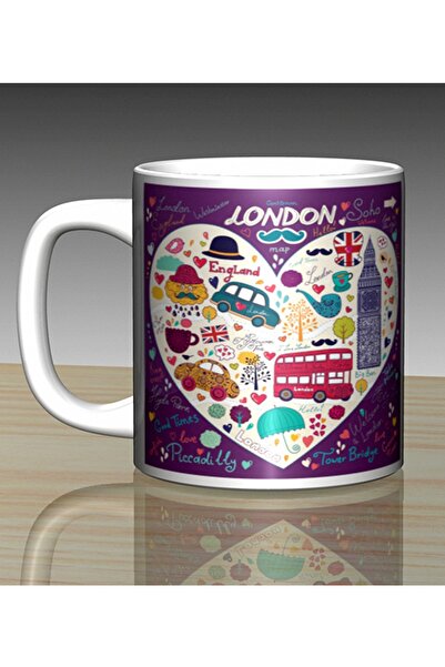 MET DESİGN كوب بورسلين من لندن إنجلاند