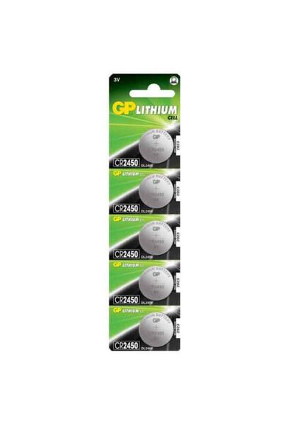 Çeşitli Gp Cr2450 3v Lityum Pil 5li Paket