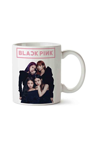 Genel Markalar Black Pink Black Pink Porselen Kupa Bardak