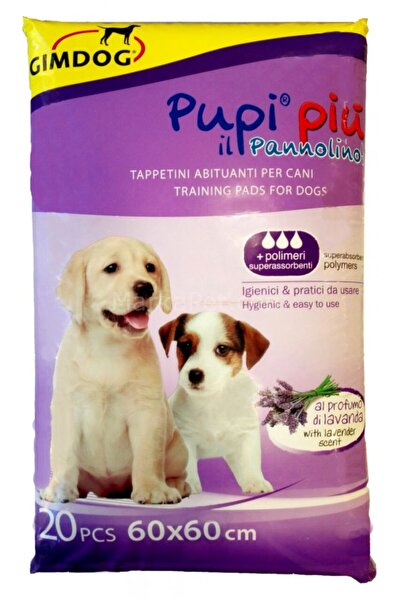 Gimdog Köpek Çiş Eğitim Pedi Lavanta Kokulu 60x60 Cm 20 Adet
