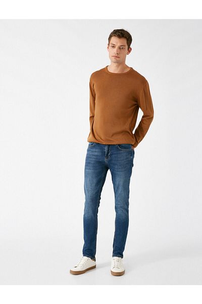 Koton Jeans - Navy blue - Skinny